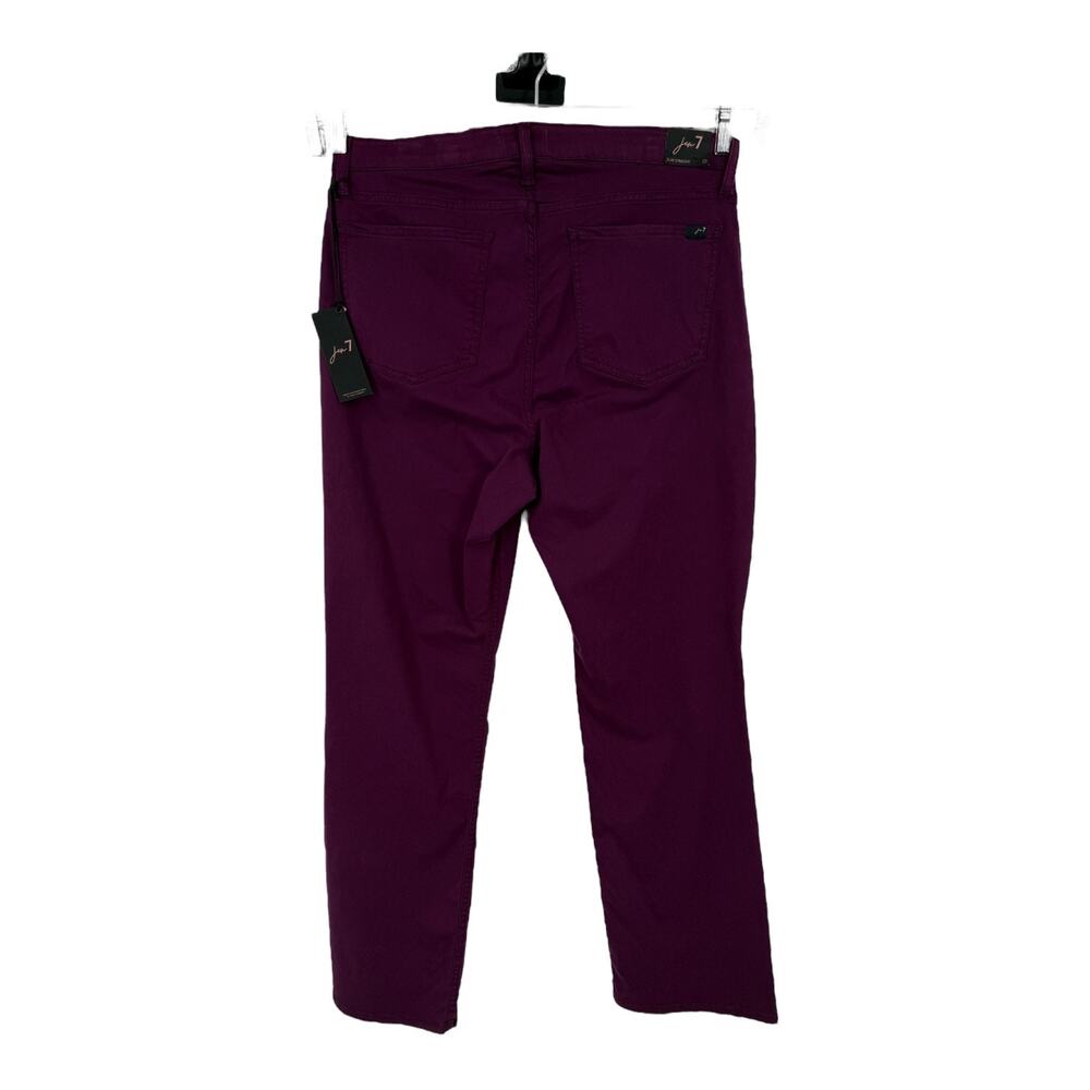 Jen7 Jeans straight leg denim purple size 16 - Picture 5 of 10